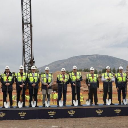 Hard Rock commemorates groundbreaking for casino site in Athens