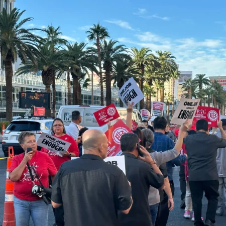 Culinary Union Planned Strike at Strip Casinos Last Friday, Followed by Downtown Casino Strikes on Monday