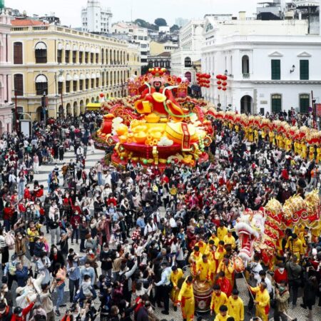 Macau’s Lunar New Year Tourism Surged