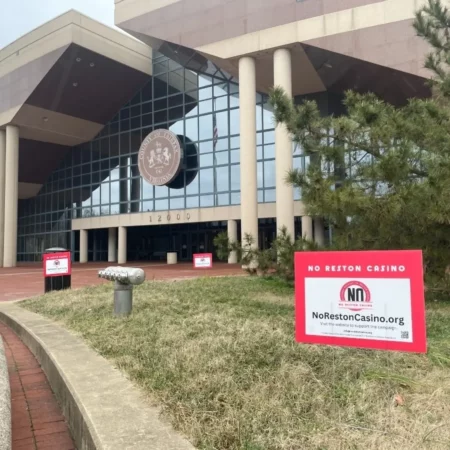 Residents in Reston, Virginia, unite in opposition to a proposed casino development