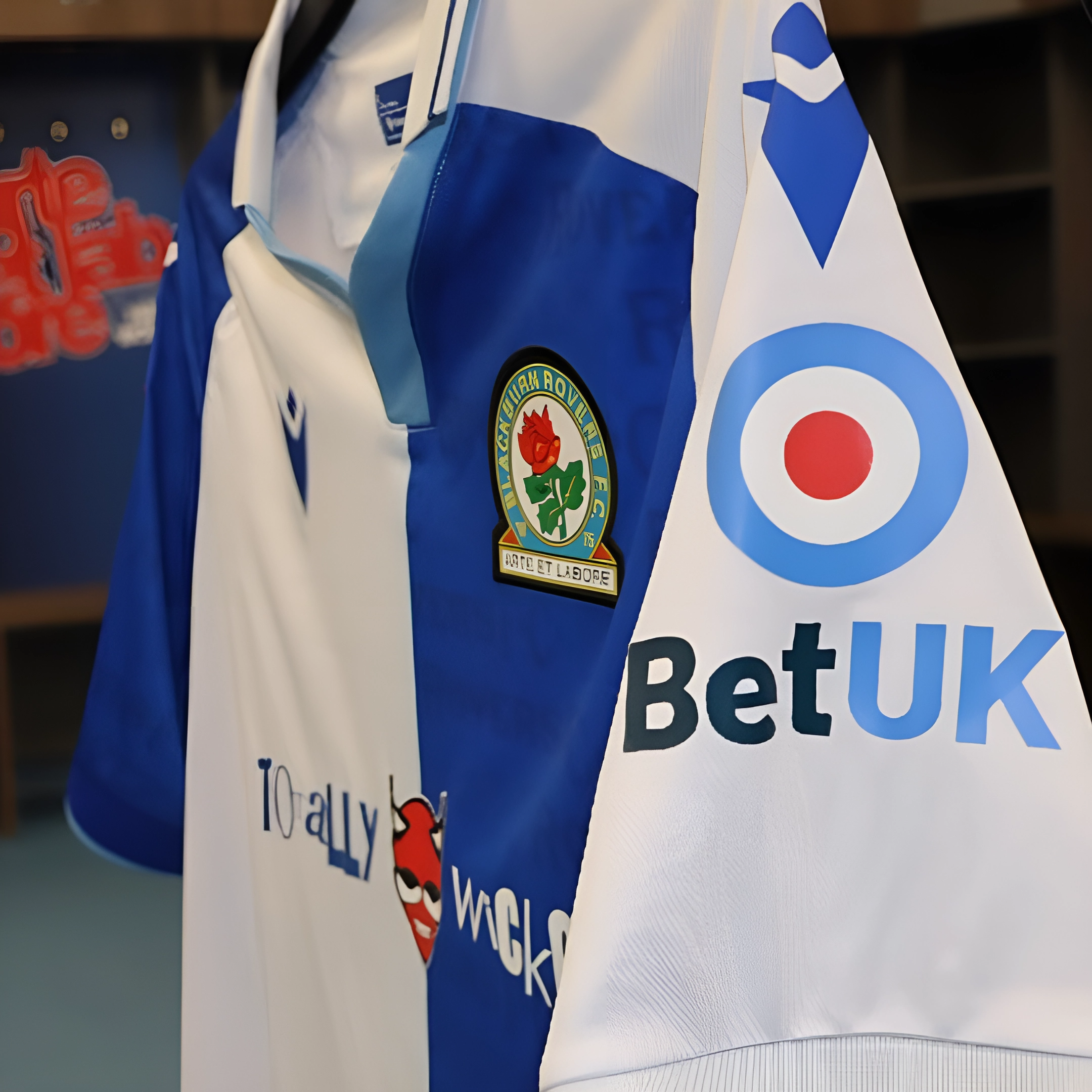 Blackburn Rovers Announce BetUK as Sleeve Sponsor for FA Cup Clash