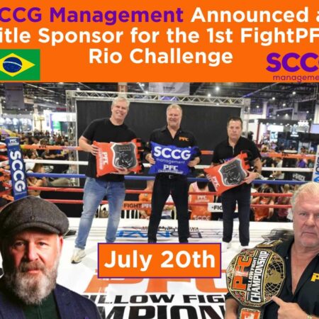 SCCG Management Named Title Sponsor for 1st FightPFC Rio Challenge