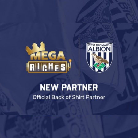 West Bromwich Albion Partners with Mega Riches as Back-of-Shirt Sponsor