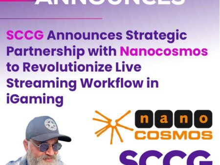 SCCG Management Partners with Nanocosmos to Revolutionize Ultra-Low Latency Streaming for iGaming Operators