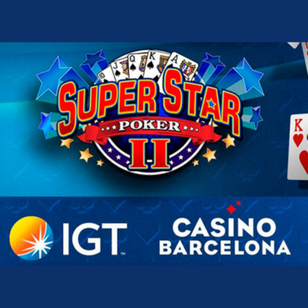 IGT Launches Super Star Poker II on PeakBarTop Buddy Bar Cabinet at Casino Barcelona