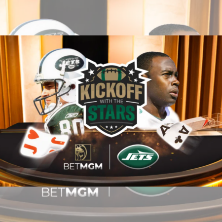 BetMGM Teams Up with New York Jets Legends for ‘Kickoff With The Stars’ Live Dealer Blackjack Event