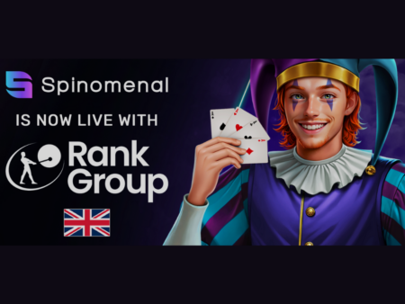 Spinomenal Enters Strategic Partnership with Rank Group to Expand Gaming Portfolio