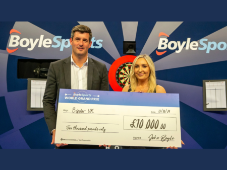 BoyleSports Contributes £10,000 to Bipolar UK in Support of World Grand Prix