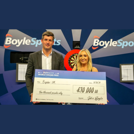 BoyleSports Contributes £10,000 to Bipolar UK in Support of World Grand Prix